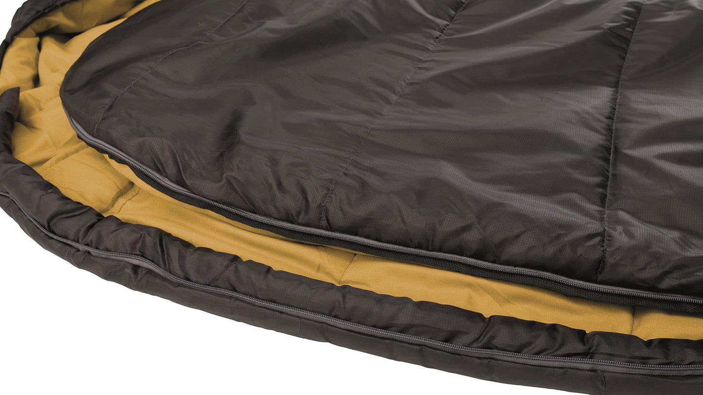 Спальний мішок Easy Camp Orbit 200/-1°C Black (Right)