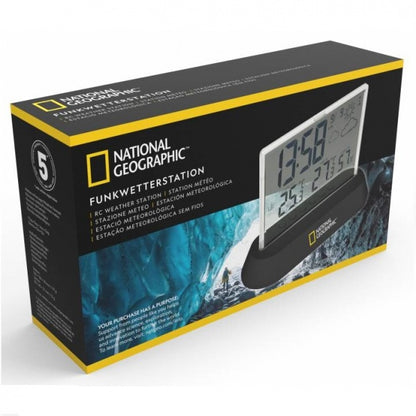 Метеостанція National Geographic Transparent Black