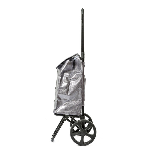 Сумка-тележка Epic City X Shopper Evolution 33 Glitter Silver