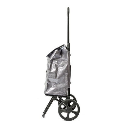 Сумка-тележка Epic City X Shopper Evolution 33 Glitter Silver
