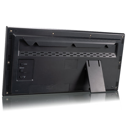 Часы настенные Bresser Jumbo LCD Black (7001802CM3000)