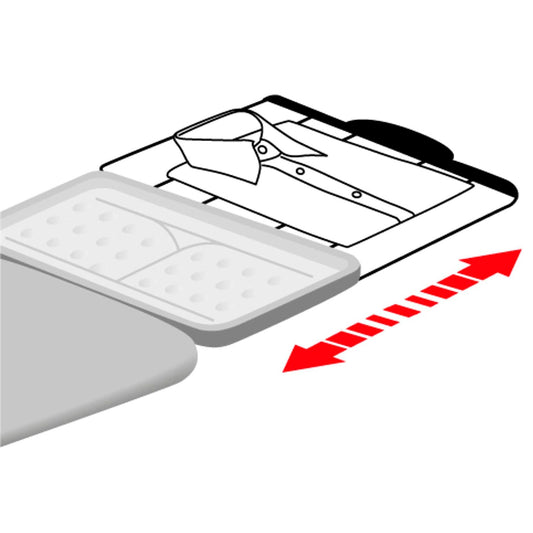 Дошка для прасування Gimi Prisma 126x45 см Gerbera (154229)