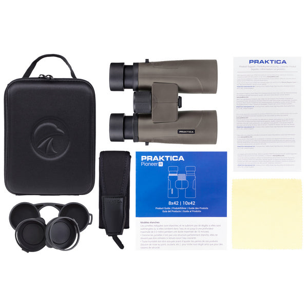 Бінокль Praktica Pioneer R 10x42 WP Umber (PRA244) Refurbished