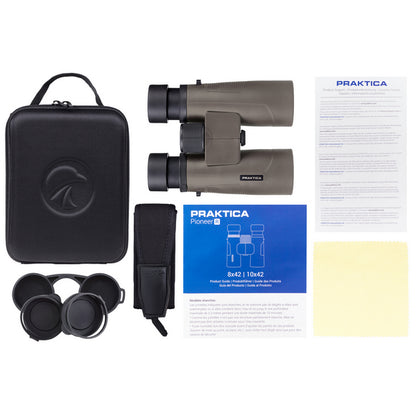 Бінокль Praktica Pioneer R 10x42 WP Umber (PRA244) Refurbished