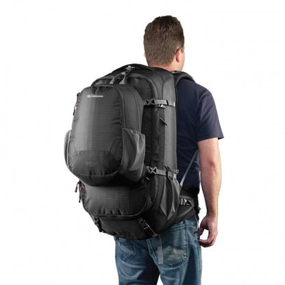 Рюкзак туристический Caribee Magellan 75 RFID Black