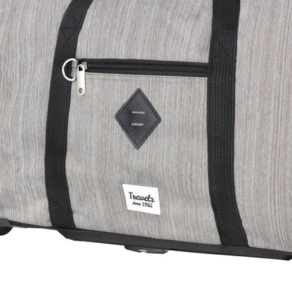 Сумка дорожная на колесах TravelZ Hipster 51 Grey