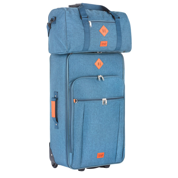 Валіза TravelZ Hipster (M) Jeans Blue