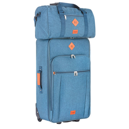 Валіза TravelZ Hipster (M) Jeans Blue