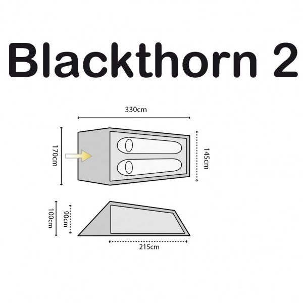 Намет Highlander Blackthorn 2 HMTC