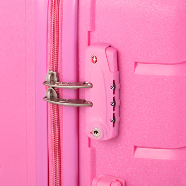 Чемодан TravelZ Big Bars (S) Pink