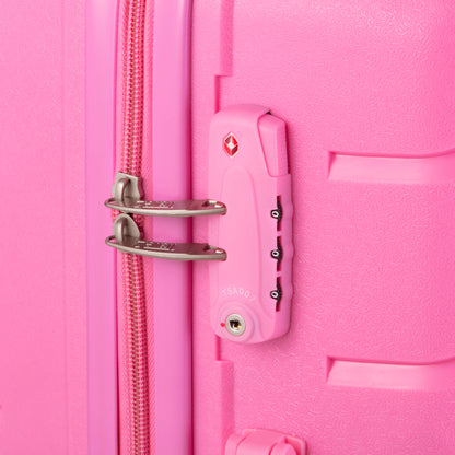 Чемодан TravelZ Big Bars (S) Pink