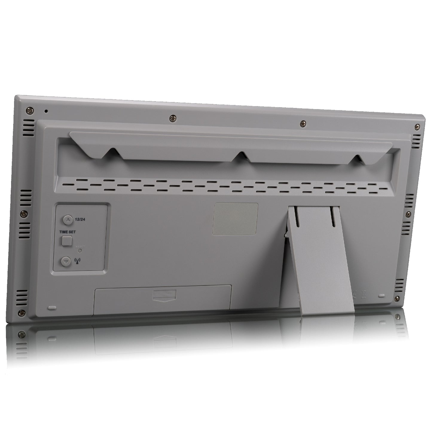 Годинники настінні Bresser Jumbo LCD Grey (7001802QT5000)