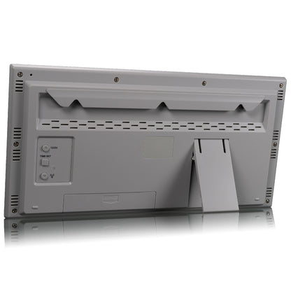 Годинники настінні Bresser Jumbo LCD Grey (7001802QT5000)