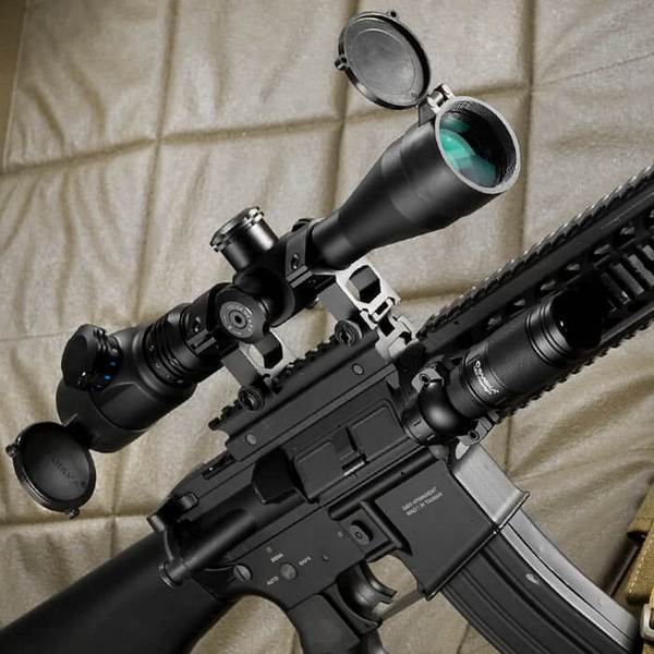 Прицел оптический Barska Point Black 3-12x40 SF (IR 3G)