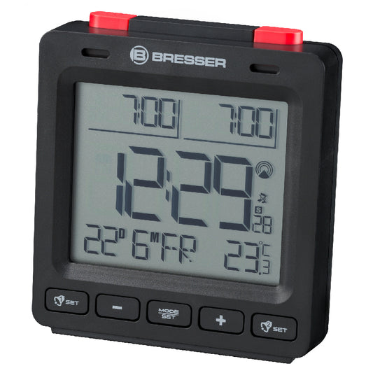 Часы настольные Bresser MyTime Easy II RC Black (8010061CM3000)