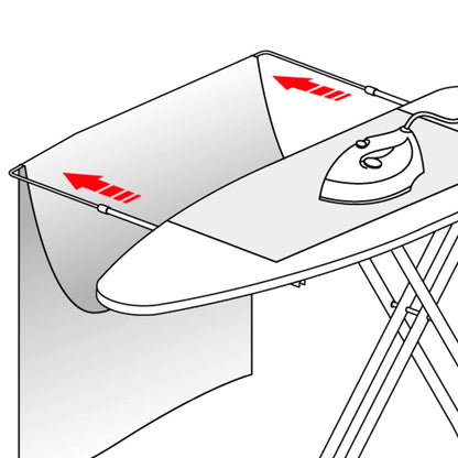 Доска гладильная Gimi Advance 140 126x45 см Red Flower (154163) (Special Offer)