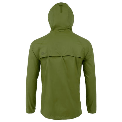 Вітровка чоловіча Highlander Stow &amp; Go Pack Away Rain Jacket 6000 mm Olive M (JAC077-OG-M)