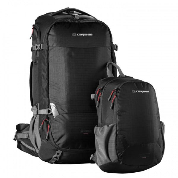 Рюкзак туристический Caribee Magellan 75 RFID Black