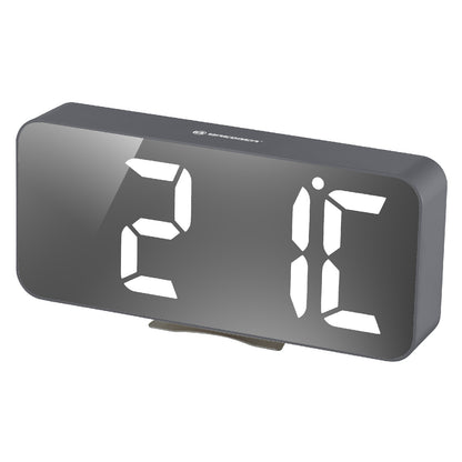 Годинник настільний Bresser MyTime Echo FXL Grey (8010072QT5WHI)