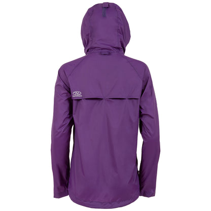 Ветровка женская Highlander Stow & Go Pack Away Rain Jacket 6000 mm Purple XL (Special Offer)