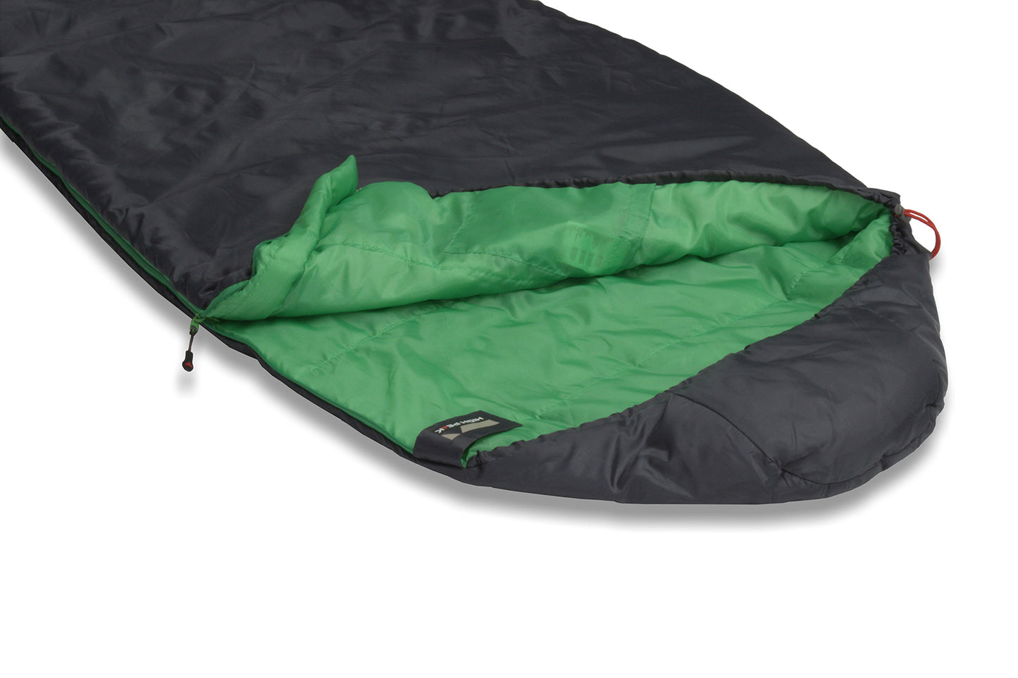 Спальний мішок High Peak Lite Pak 800/+8°C Anthra/Green Left (23272)
