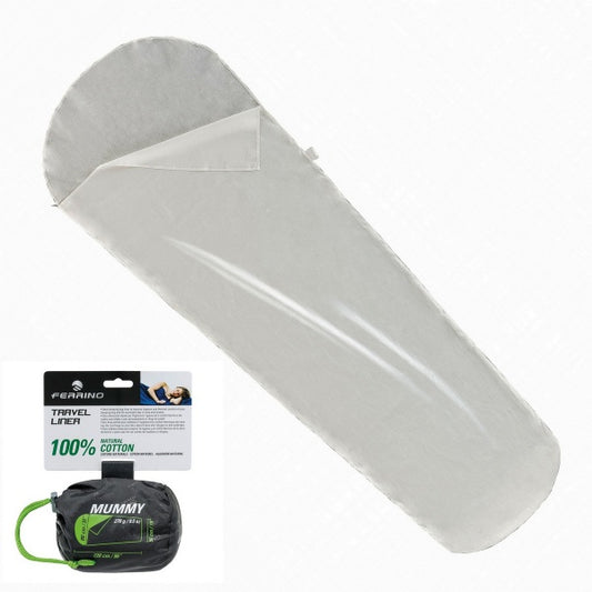 Вкладиш для спального мішка Ferrino Liner Travel Mummy White (86501CWW)