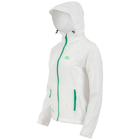 Вітрівка жіноча Highlander Stow & Go Pack Away Rain Jacket 6000 mm White M (JAC077L-WE-M)