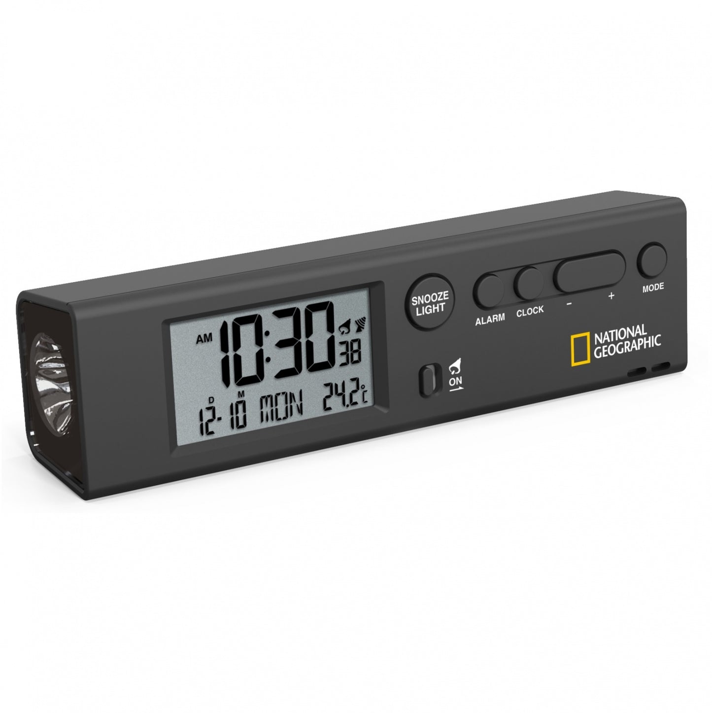 Часы National Geographic Thermometer Flashlight Black (Special Offer)