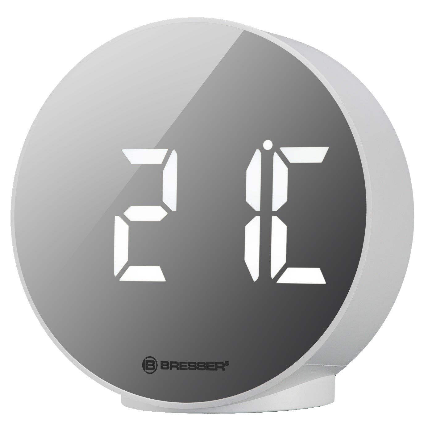 Часы настольные Bresser MyTime Echo FXR White (8010071GYEWHI)