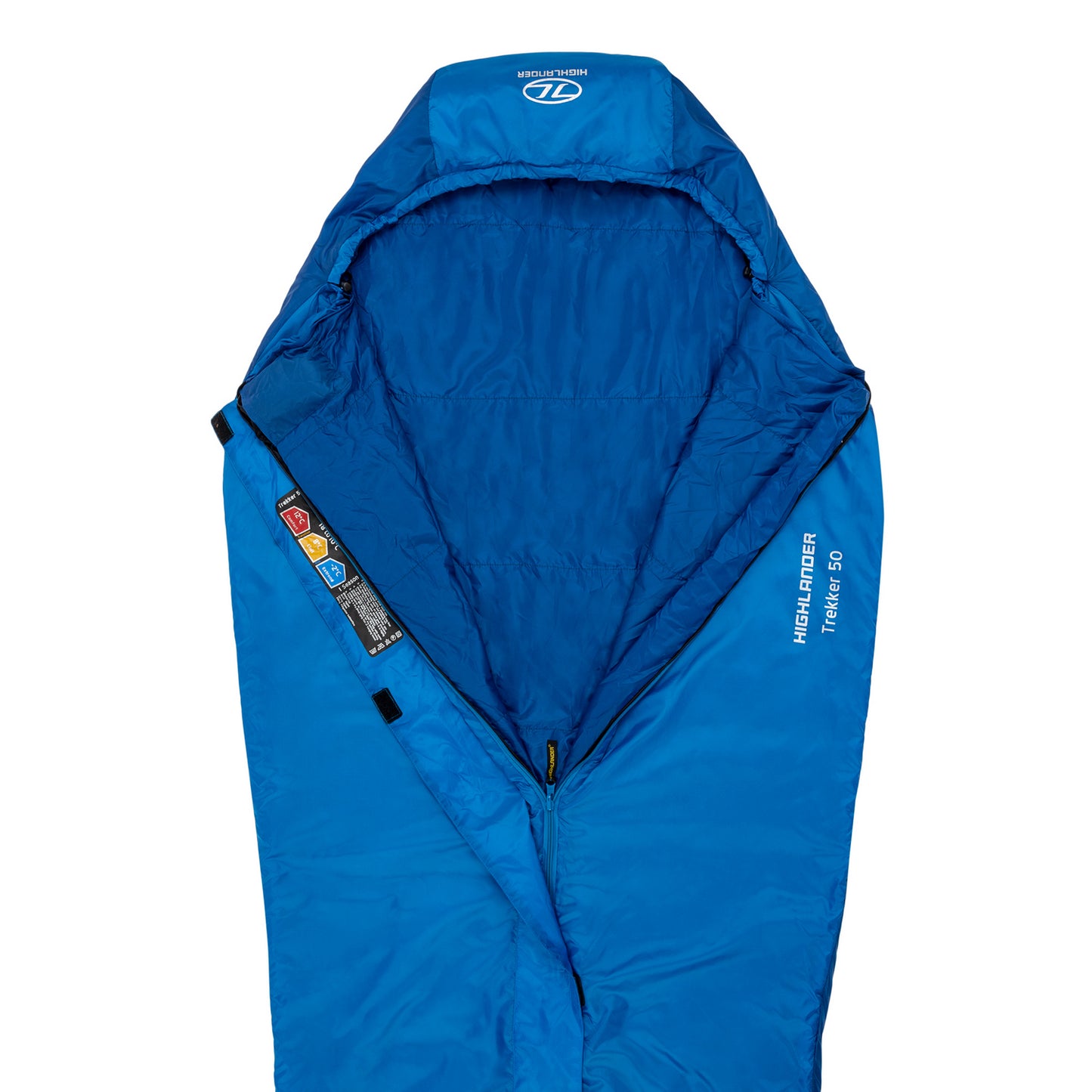 Спальний мішок Highlander Trekker 50/+8°C Blue