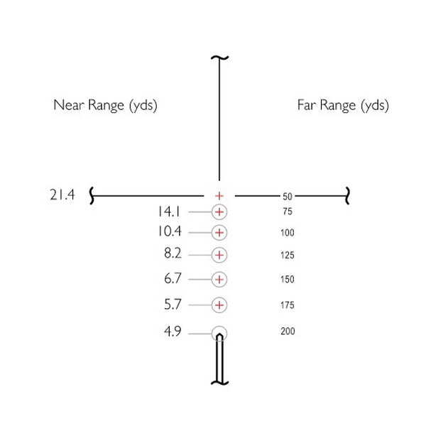 Прицел оптический Hawke Vantage IR 3-9x40 (Rimfire .22 LR Subsonic R/G)