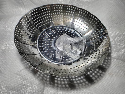 сито пароварка цветок