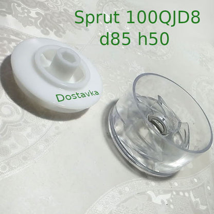 Sprut 100QJD8 d85 h50 (в сборе) пластик/нерж (A07)