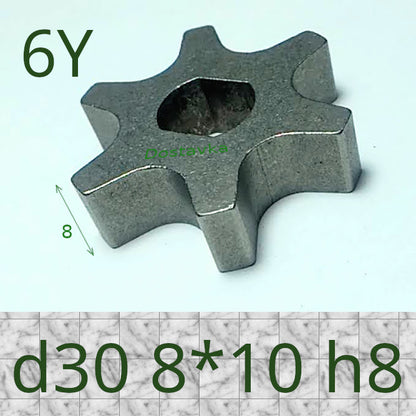 Звезда привода 6Y d30 8*10 h8 цепной пилы Einhell, Зенит