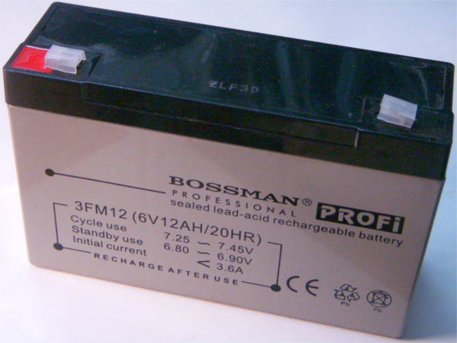 Bossman Profi 6V 12Ah