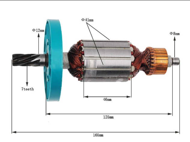 d41 L126-165 Makita 0810T