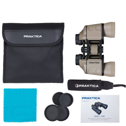 Бінокль Praktica Falcon FMC WA 8x40 Sand (PRA203)