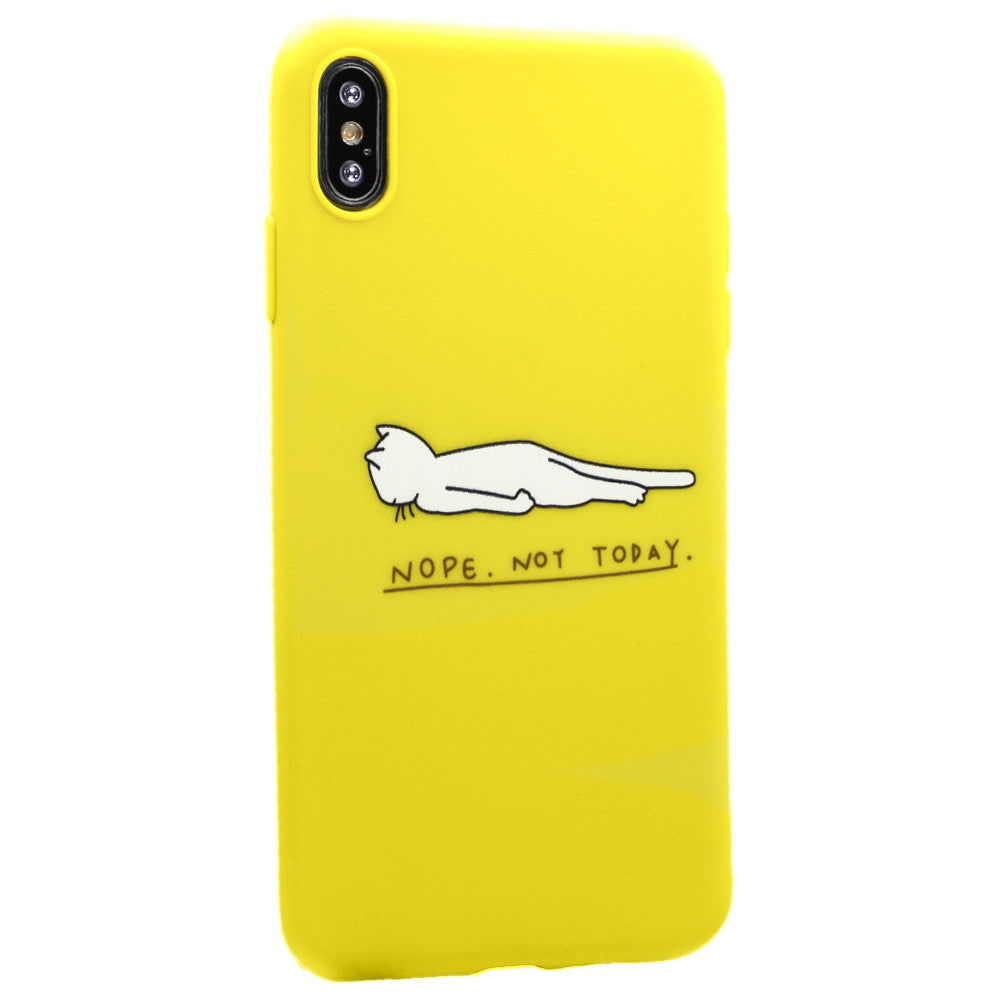 Yellowish TPU Case — iPhone X ; Xs — Design 2