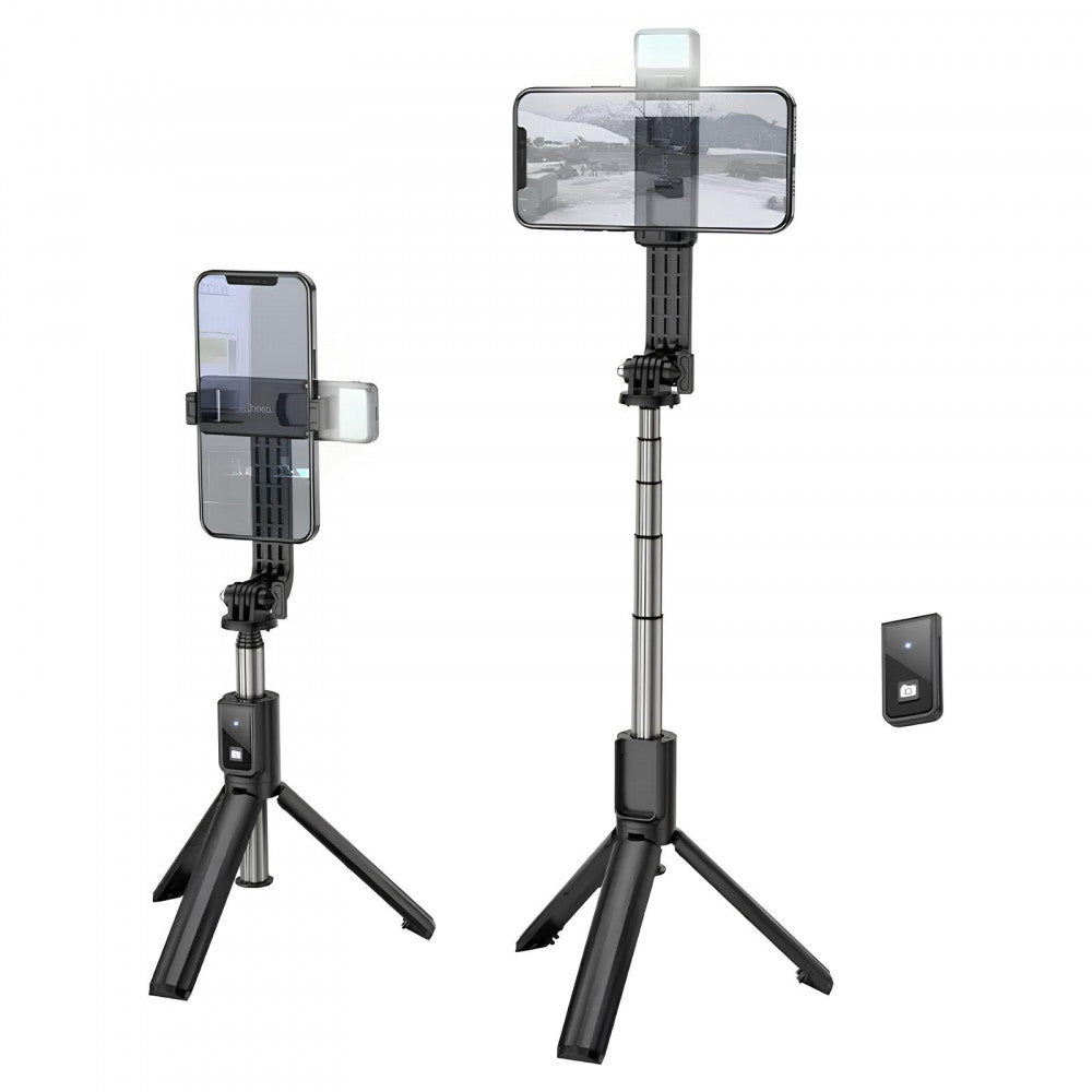 Monopod Tripod | 0.67m | Bluetooth | Led Lamp | D10S