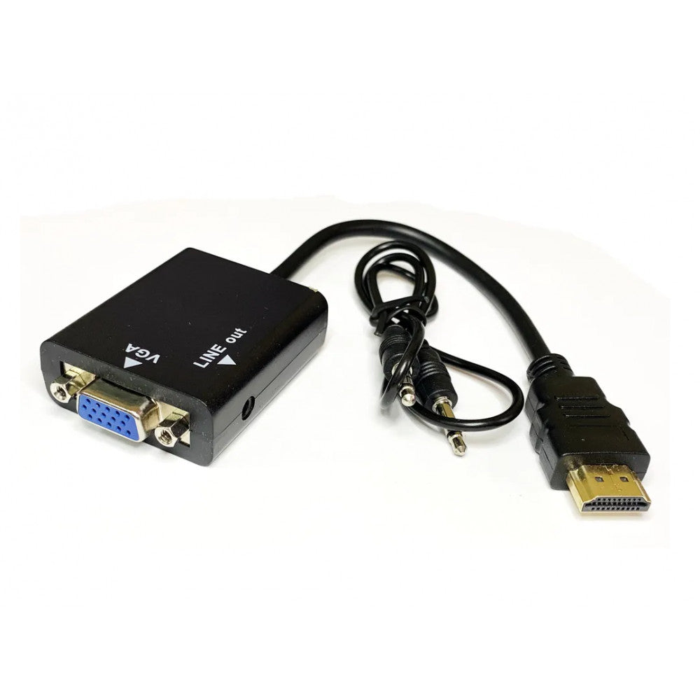 Переходник HDMI - VGA Black