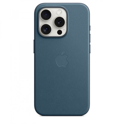 FineWoven Case with MagSafe — iPhone 15 — Pacific Blue