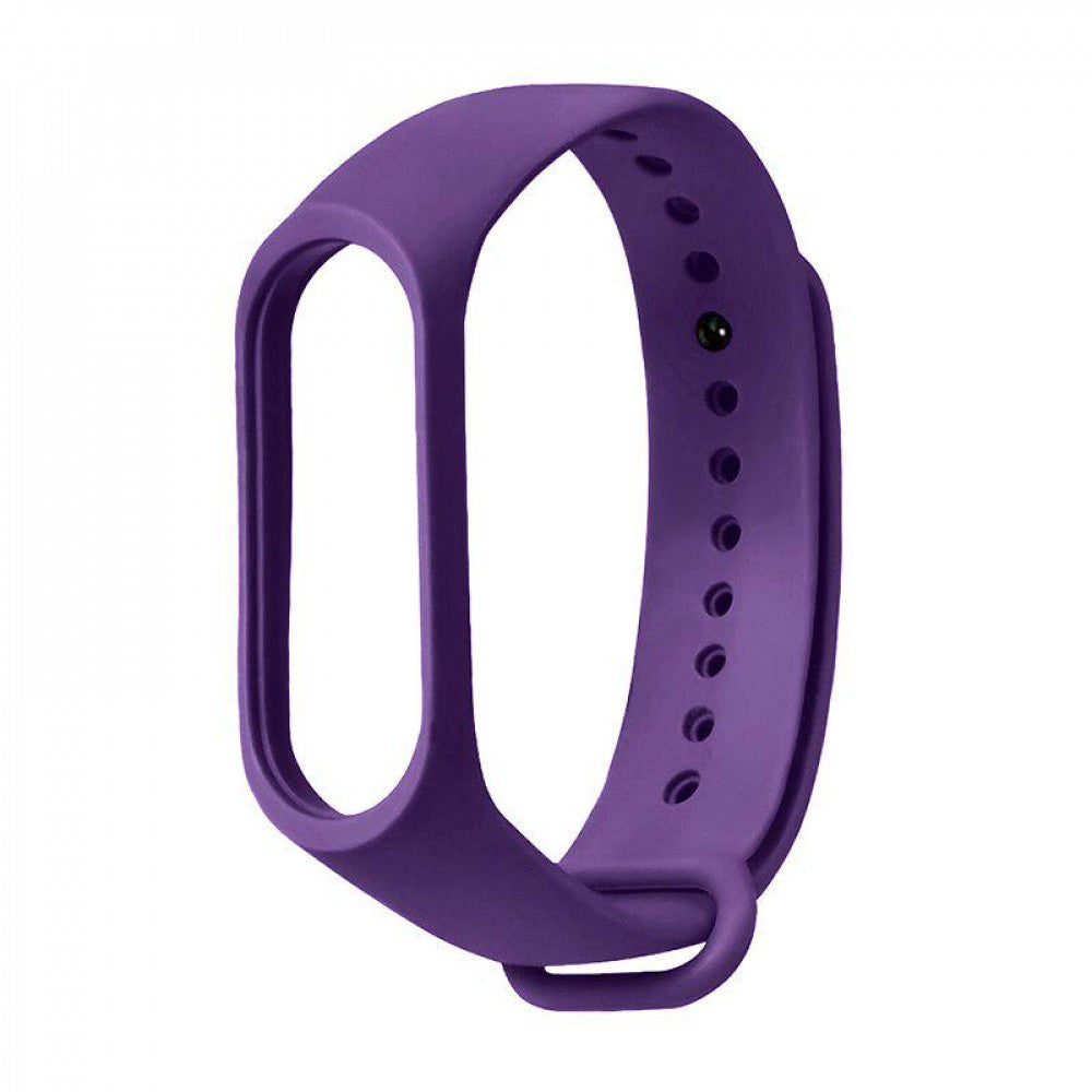 Ремінець Silicone Sport Band — Xiaomi Mi Band 5 | 6 | 7 — Dark Red