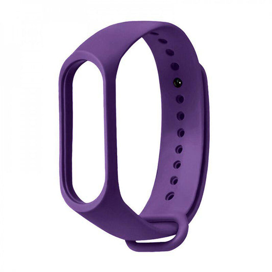 Ремінець Silicone Sport Band — Xiaomi Mi Band 5 | 6 | 7 — Purple