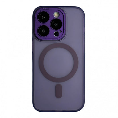 Protective camera Matte Case with MagSafe — iPhone 14  — Deep Purple