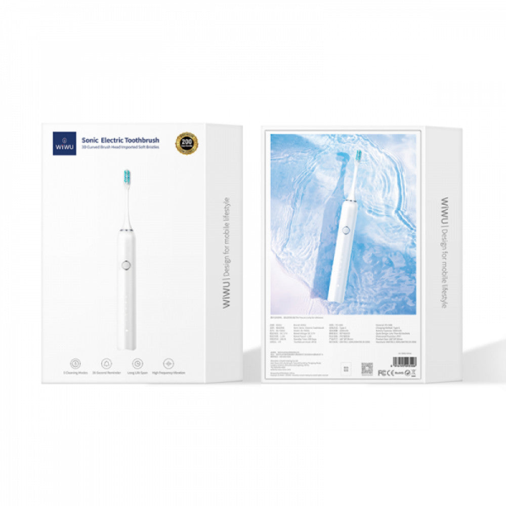 Electric Toothbrush WiWU Wi-TB001  — White