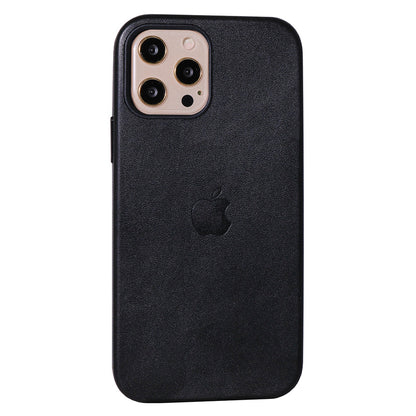 Leather Case with MagSafe — iPhone 12 Pro Max  — Black