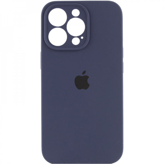 Original Silicone Case with protective camera — iPhone 13 Pro Max — Midnight Blue (63)