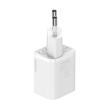 Home Charger | 20W | 1C — Baseus (CCSUP-B) Super Si Quick Charger — CCSUP-B02 White