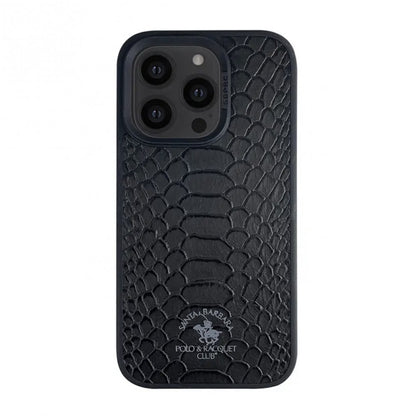 Polo Knight Leather Case — iPhone 14 Plus — Black