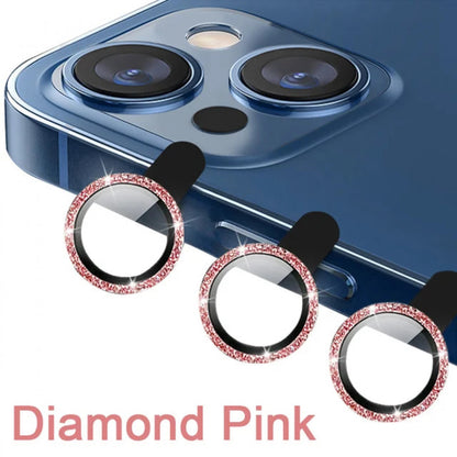 Camera Glass Diamond Crumb — iPhone 13 6.1" — Pink